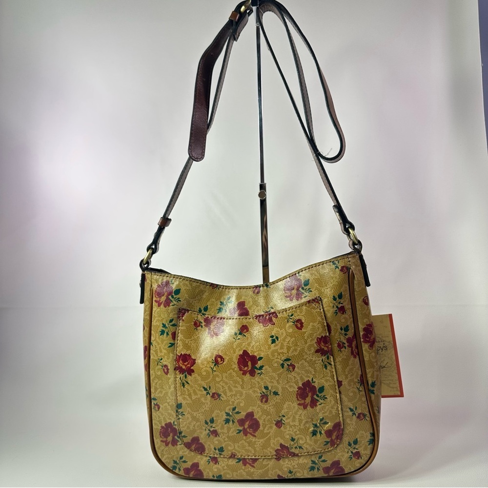 NEW WOMEN’S PATRICIA NASH FLORAL EMELINE SHOULDER BAG - Picture 6 of 10